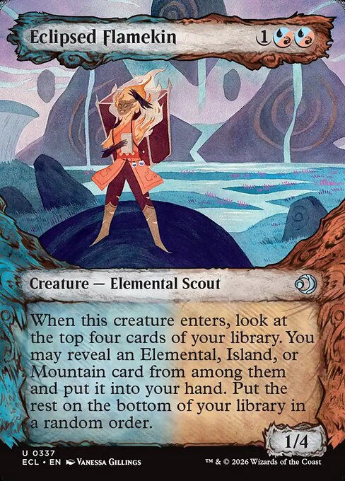 Eclipsed Flamekin - Nonfoil