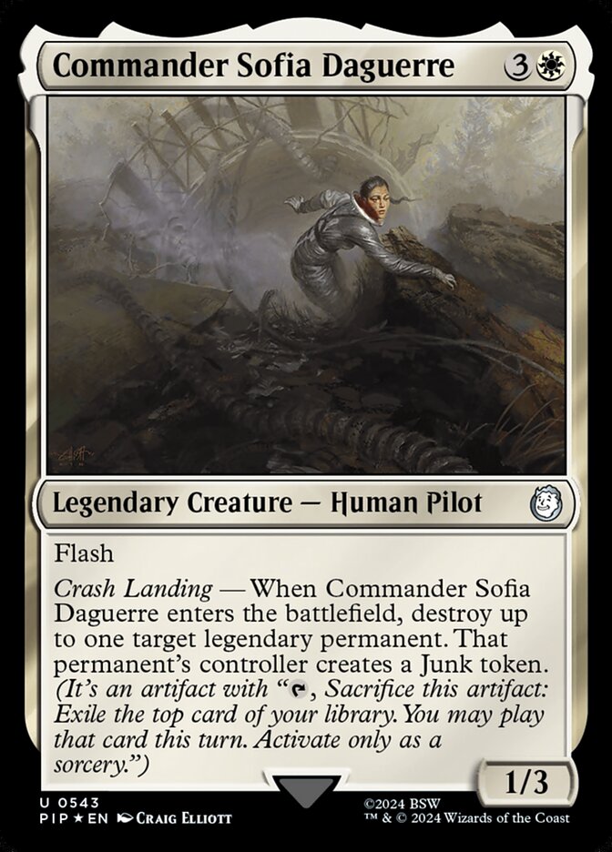 Commander Sofia Daguerre (Surge Foil)