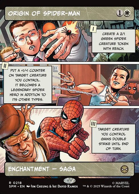 Origin of Spider-Man - Nonfoil