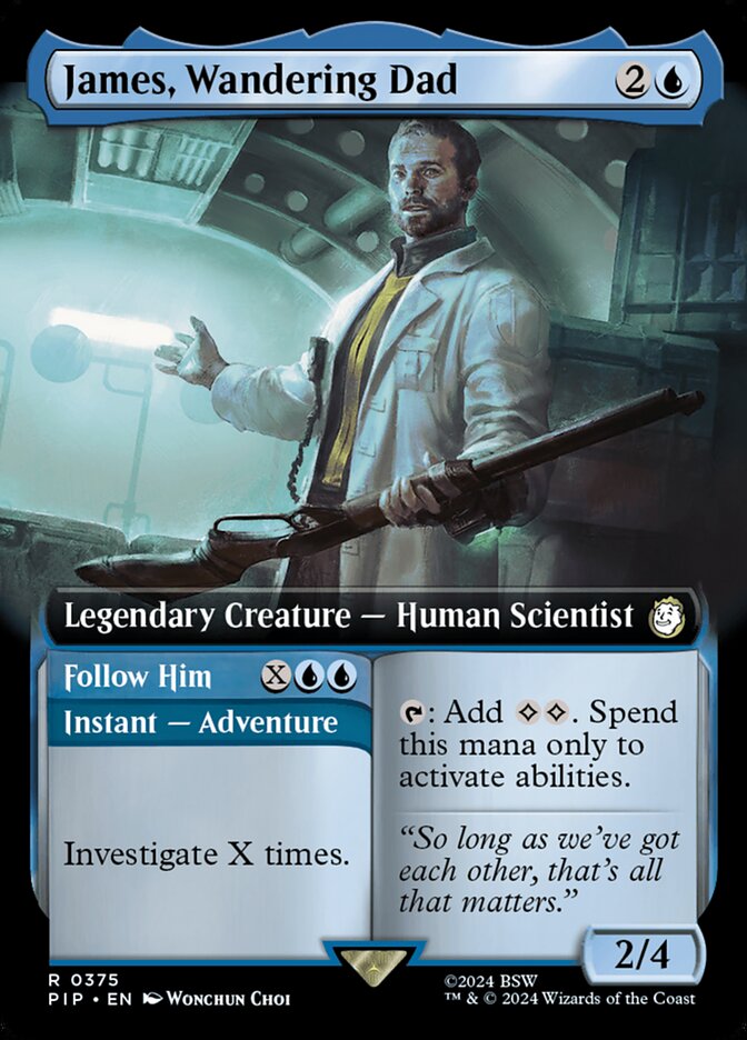 James, Wandering Dad // Follow Him (Extended Art)