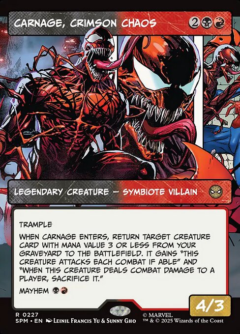 Carnage, Crimson Chaos - Nonfoil