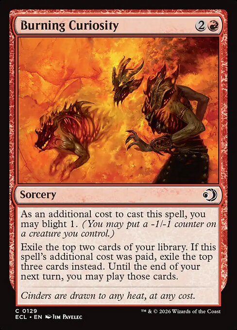 Burning Curiosity - Nonfoil
