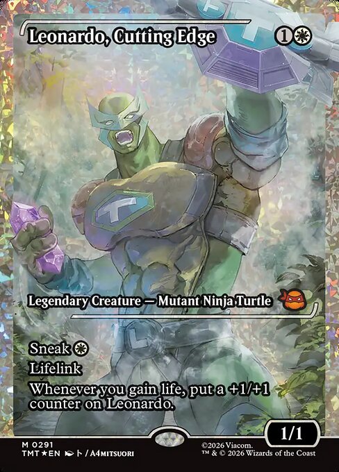 Leonardo, Cutting Edge - Nonfoil