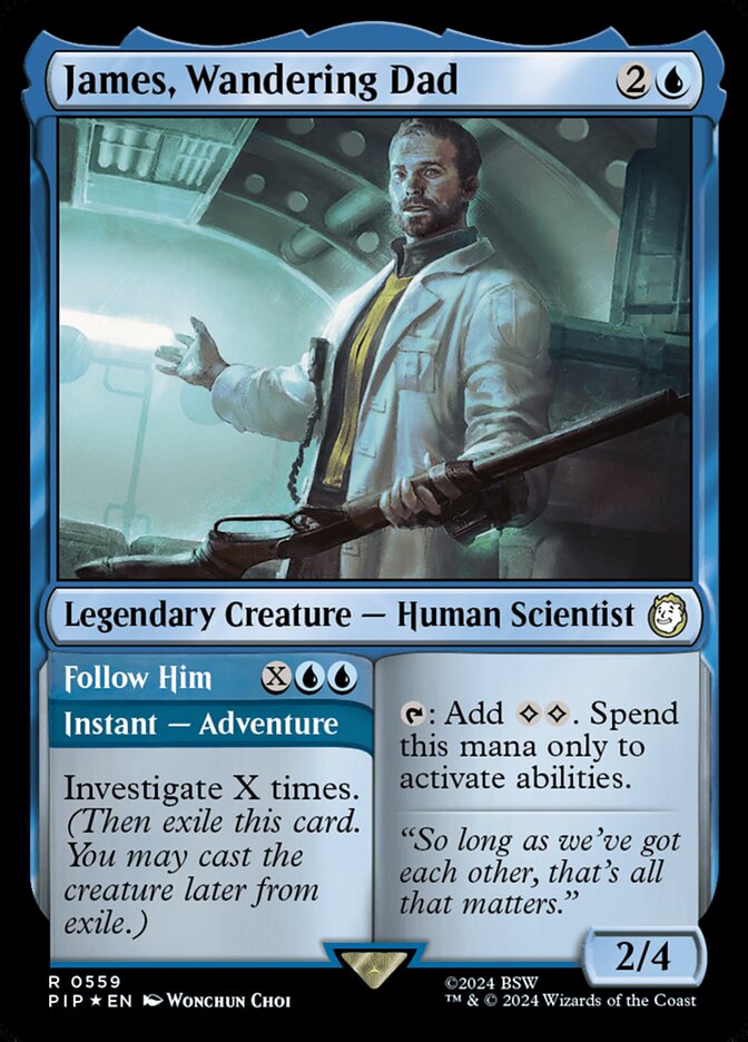 James, Wandering Dad // Follow Him (Surge Foil)