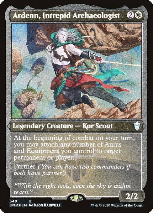 Ardenn, Intrepid Archaeologist - Etched