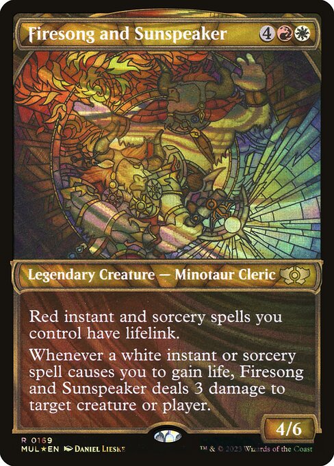 Firesong and Sunspeaker - Foil