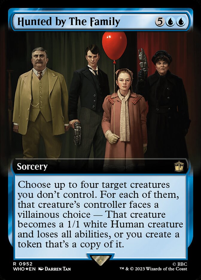 Hunted by The Family (Extended Art - Surge Foil)