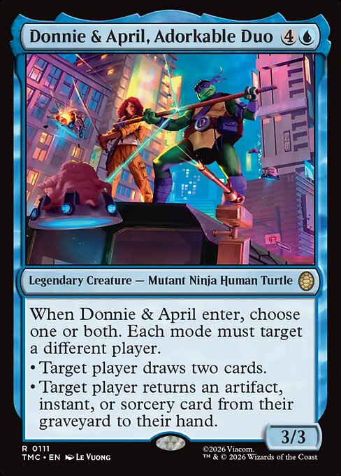Donnie & April, Adorkable Duo - Nonfoil