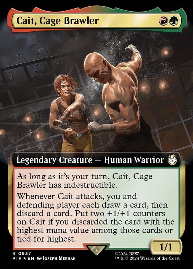 Cait, Cage Brawler (Extended Art - Surge Foil)