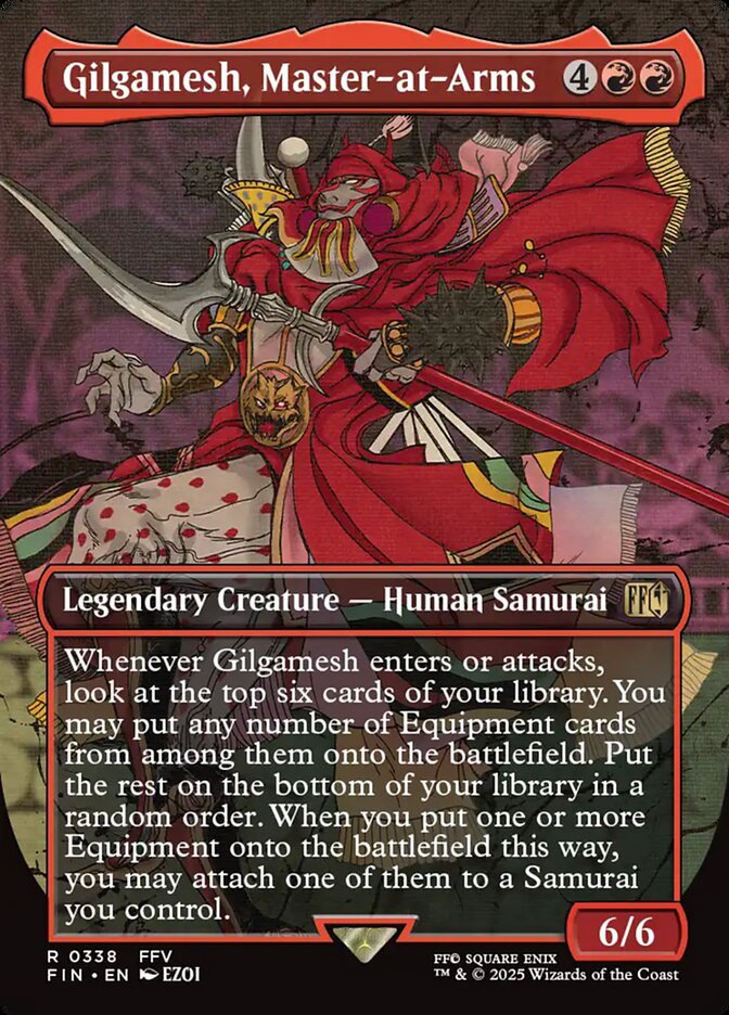 Gilgamesh, Master-at-Arms