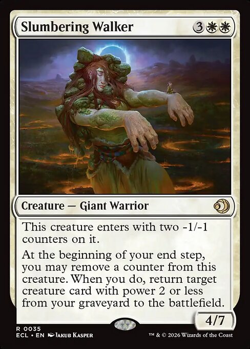 Slumbering Walker - Nonfoil