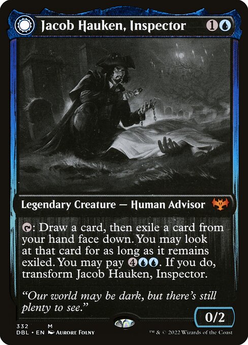 Jacob Hauken, Inspector // Hauken's Insight - Nonfoil