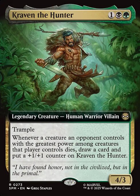 Kraven the Hunter - Nonfoil