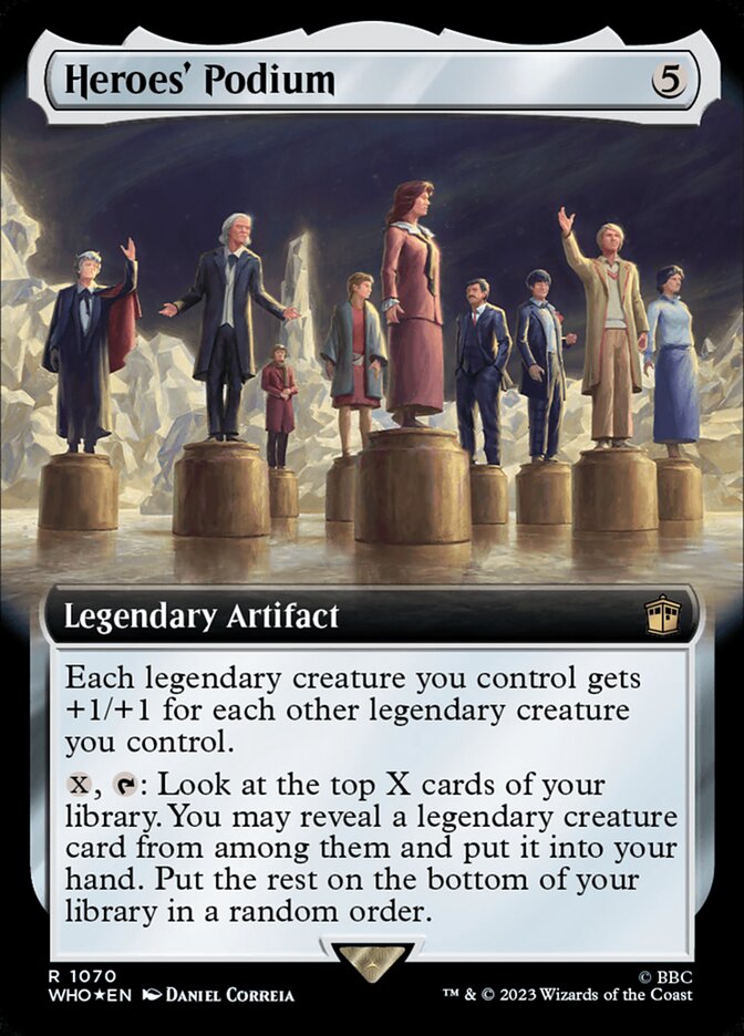 Heroes' Podium (Extended Art - Surge Foil)