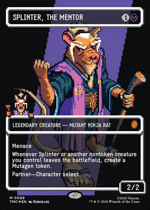 Splinter, the Mentor - Foil