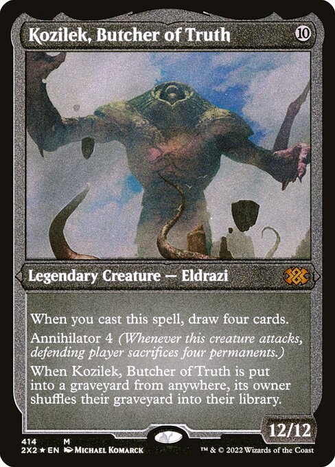 Kozilek, Butcher of Truth - Etched