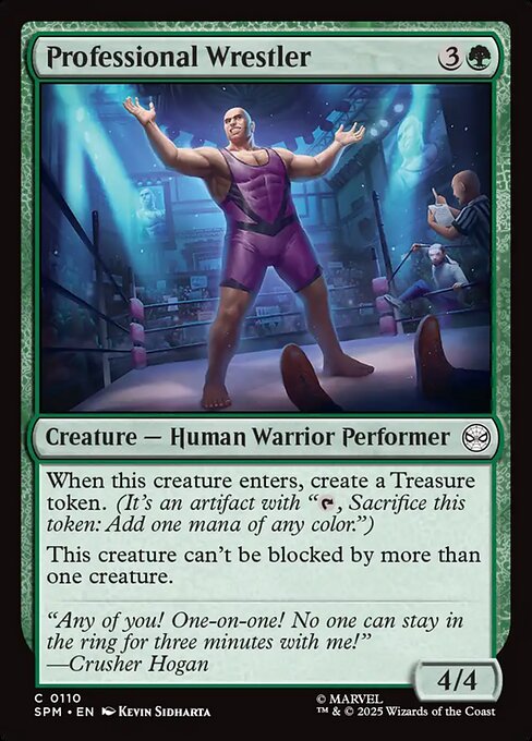 Professional Wrestler - Nonfoil
