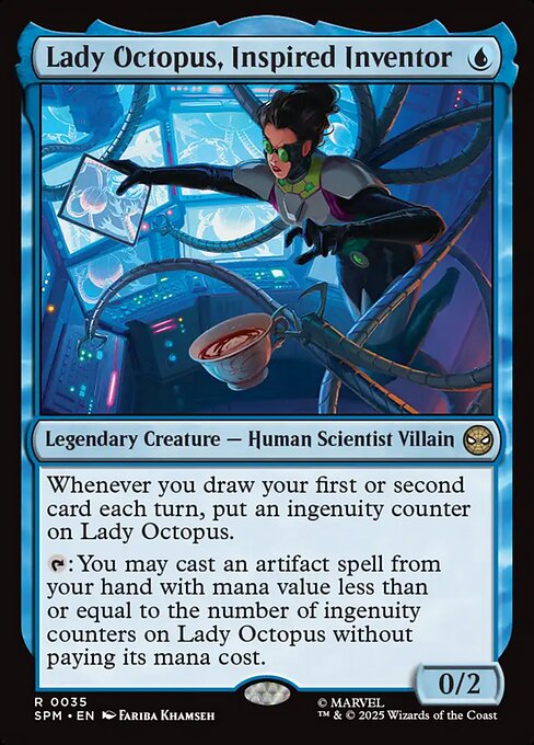 Lady Octopus, Inspired Inventor - Nonfoil