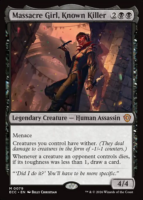 Massacre Girl, Known Killer - Nonfoil