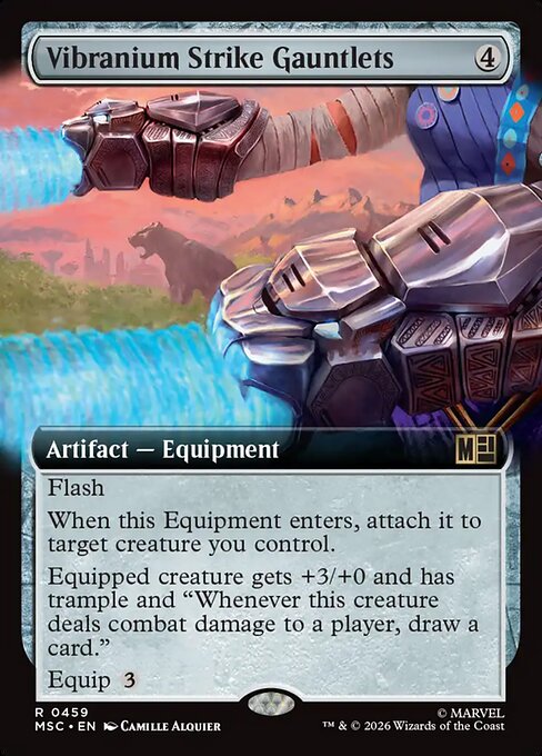 Vibranium Strike Gauntlets