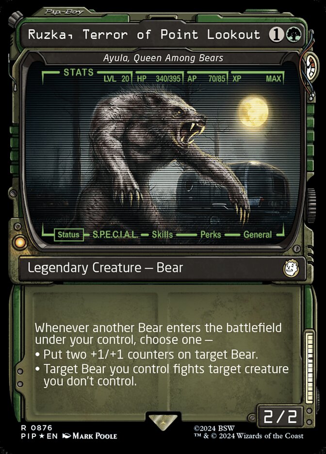 Ayula, Queen Among Bears (Showcase - Surge Foil)
