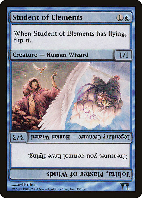 Student of Elements // Tobita, Master of Winds - Nonfoil