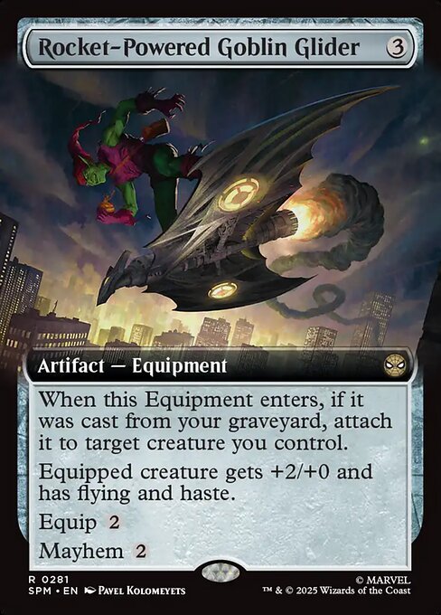 Rocket-Powered Goblin Glider - Nonfoil