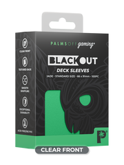 Blackout Deck Sleeves - Standard Size - Jade