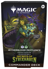 Magic: The Gathering - Secrets of Strixhaven Witherbloom Pestilence Commander Deck