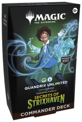 Magic: The Gathering - Secrets of Strixhaven Quandrix Unlimited Commander Deck