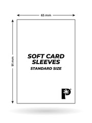 Soft Card Sleeves - Standard Size - 100pc