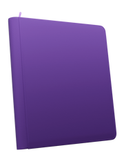 Stealth 12 Pocket Zip Binder - Purple