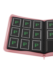Collector's Series 9 Pocket Zip Binder - Pink