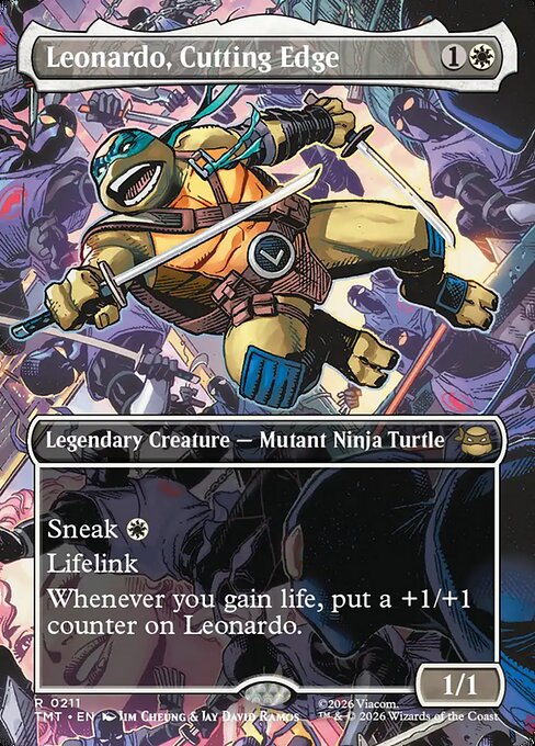Leonardo, Cutting Edge - Nonfoil