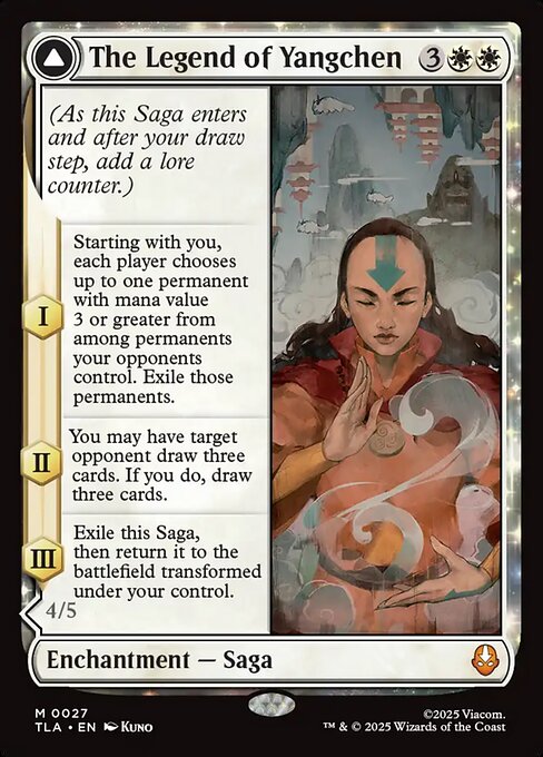 The Legend of Yangchen // Avatar Yangchen - Nonfoil