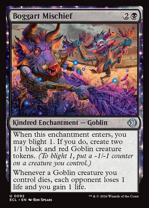 Boggart Mischief - Nonfoil