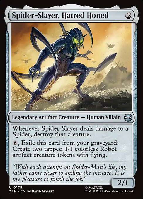 Spider-Slayer, Hatred Honed - Nonfoil