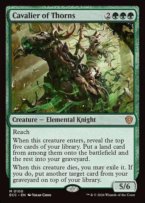 Cavalier of Thorns - Nonfoil