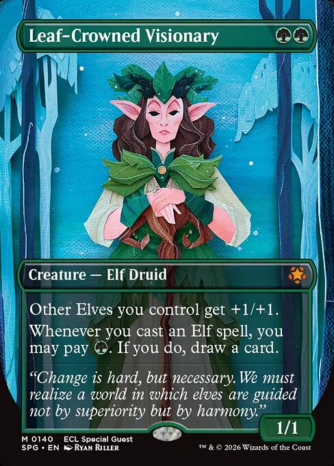 Leaf-Crowned Visionary - Nonfoil