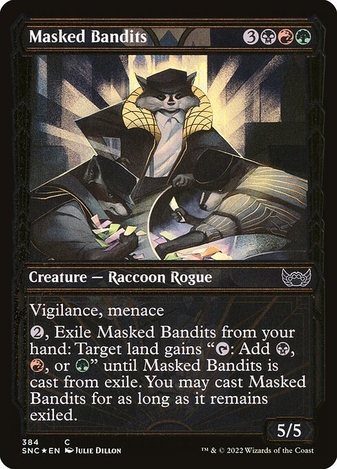 Masked Bandits - Foil