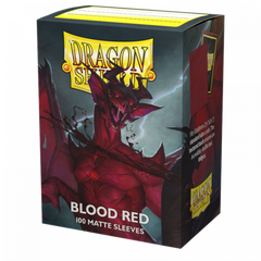 Dragon Shield: Sleeves – Matte – Blood Red