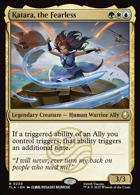 Katara, the Fearless - Nonfoil