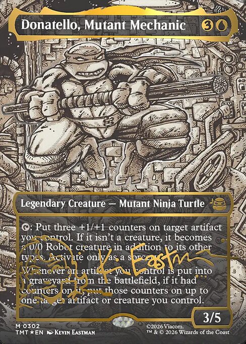 Donatello, Mutant Mechanic - Nonfoil