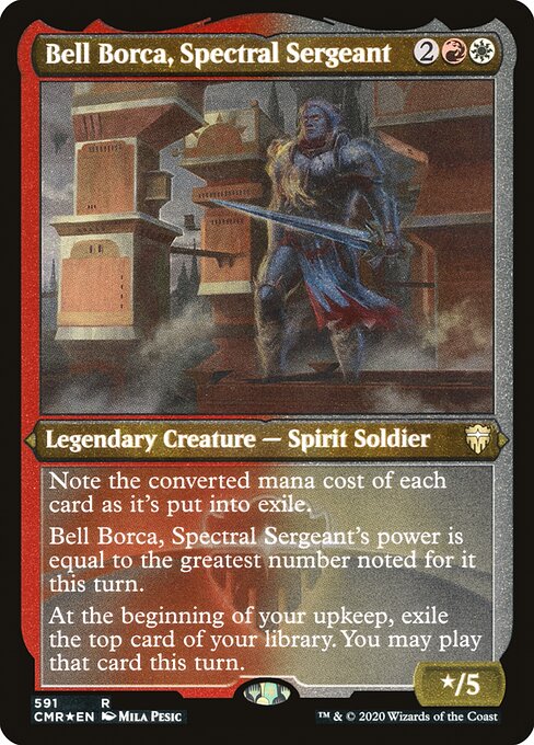 Bell Borca, Spectral Sergeant - Etched