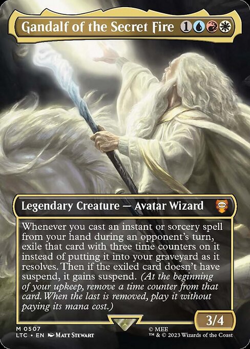 Gandalf of the Secret Fire - Nonfoil