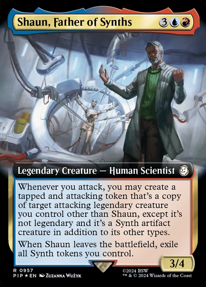 Shaun, Father of Synths (Extended Art - Surge Foil)