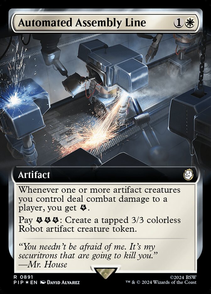 Automated Assembly Line (Extended Art - Surge Foil)