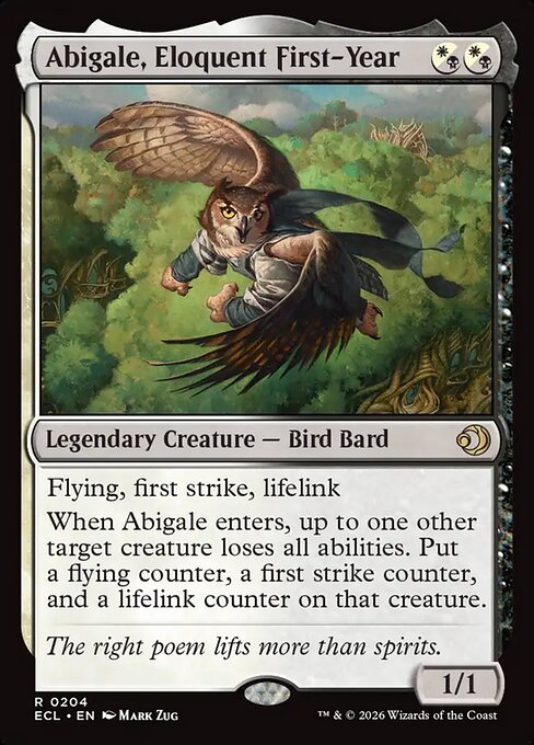 Abigale, Eloquent First-Year - Nonfoil