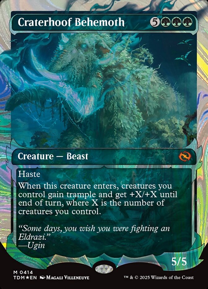 Craterhoof Behemoth (Showcase)