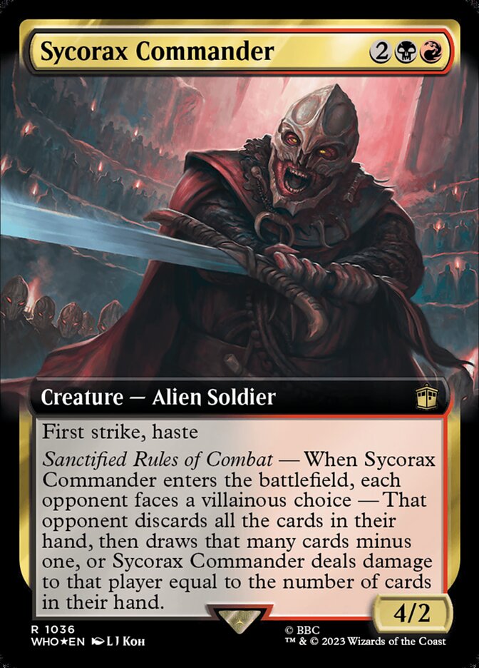 Sycorax Commander (Extended Art - Surge Foil)